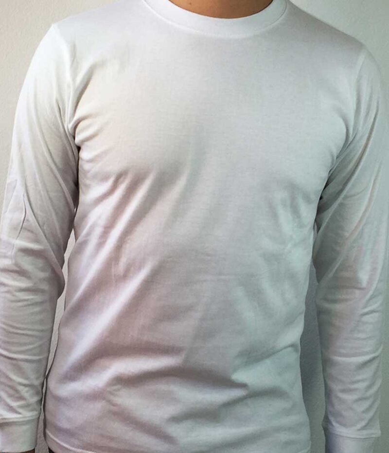 Polera polo hombre manga larga