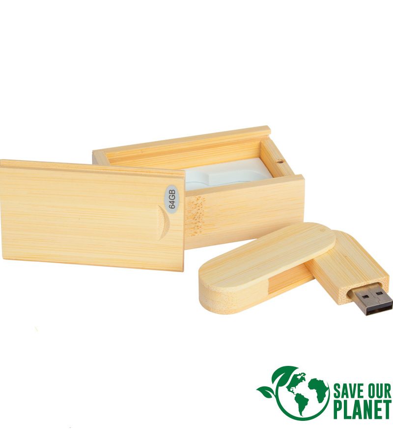 Pendrive 64GB de Bamboo
