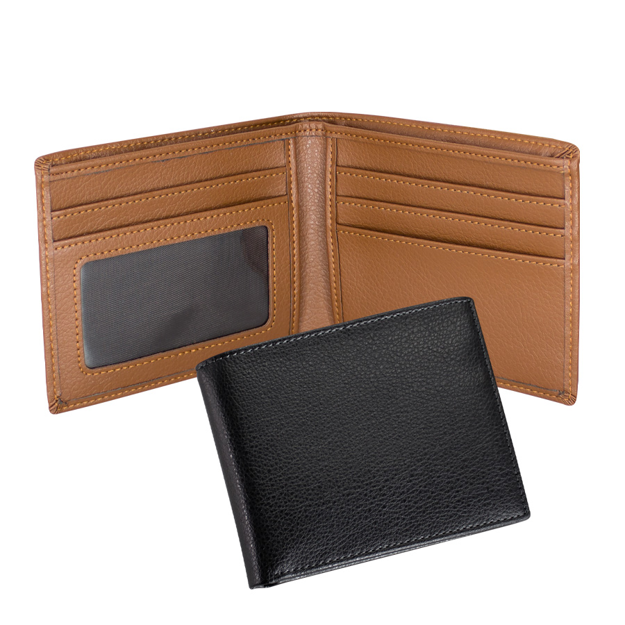 Billetera de Cuero Natural